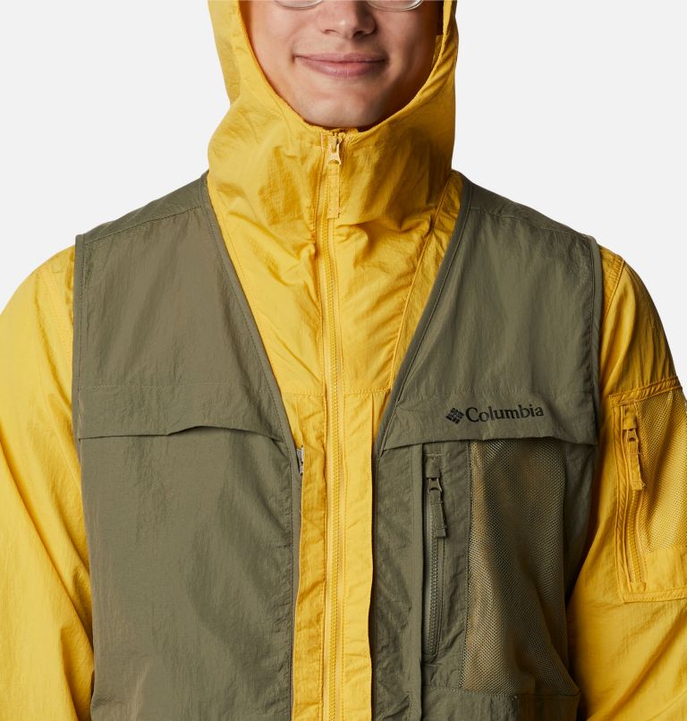 Men's Spring Canyon Wind Interchange Jacket, Color: Stone Green, image 4