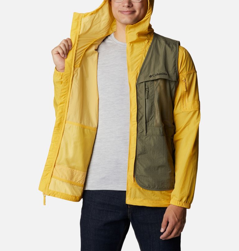 Men's Spring Canyon Wind Interchange Jacket, Color: Stone Green, image 5