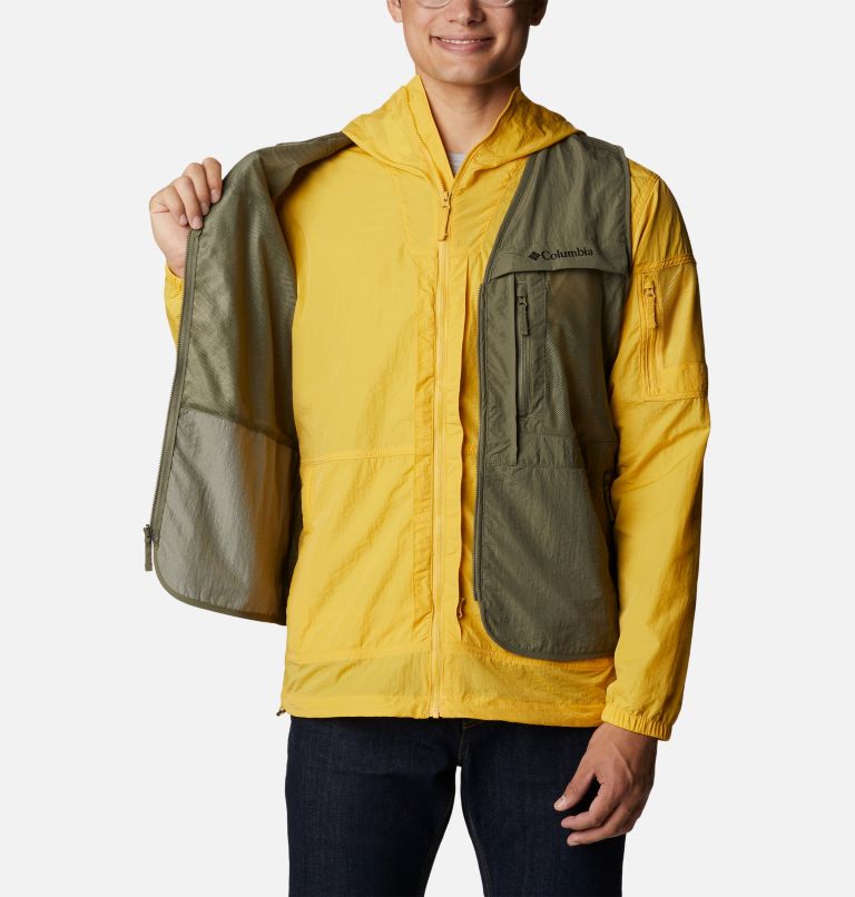 Men's Spring Canyon Wind Interchange Jacket, Color: Stone Green, image 6