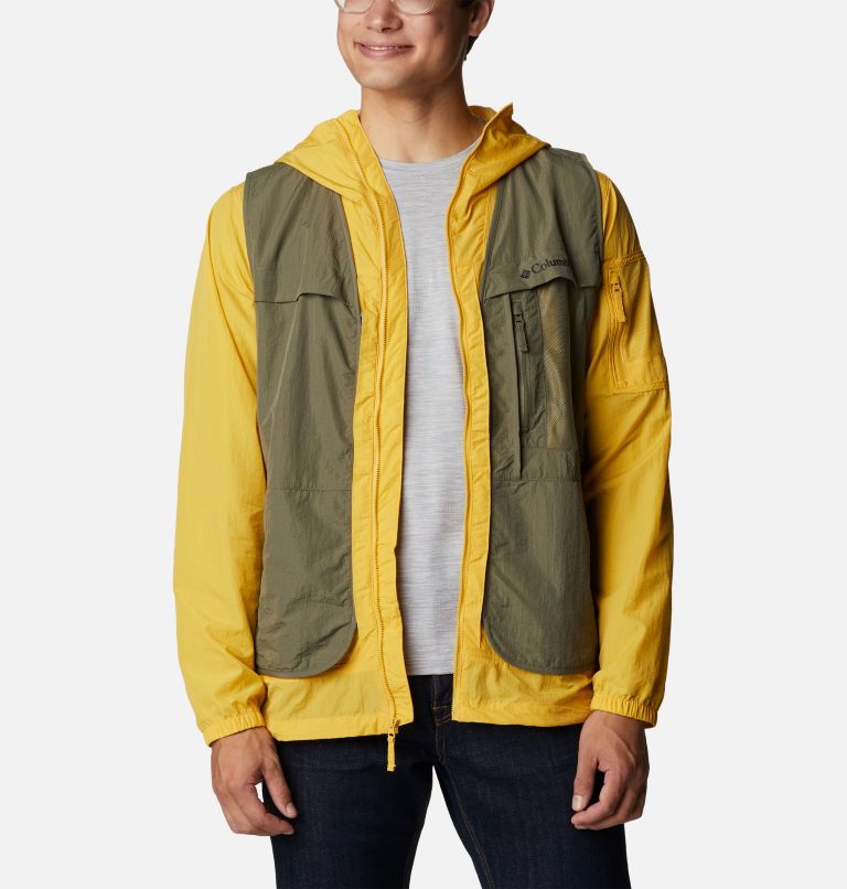Men's Spring Canyon Wind Interchange Jacket, Color: Stone Green, image 10