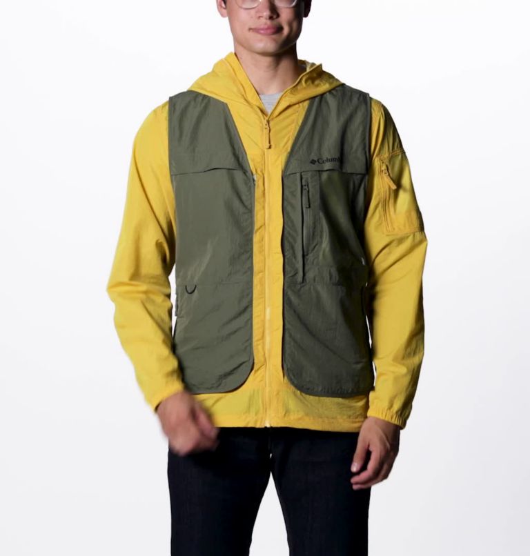 Men's Spring Canyon Wind Interchange Jacket, Color: Stone Green, image 2