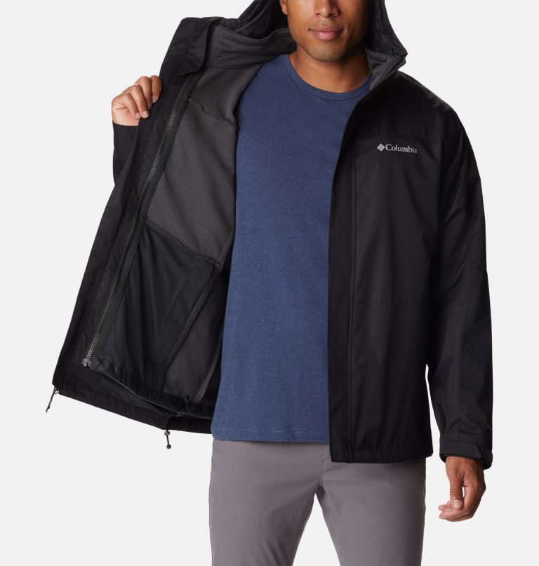 Thumbnail: Men's Hikebound Interchange Jacket, Color: Black, image 5