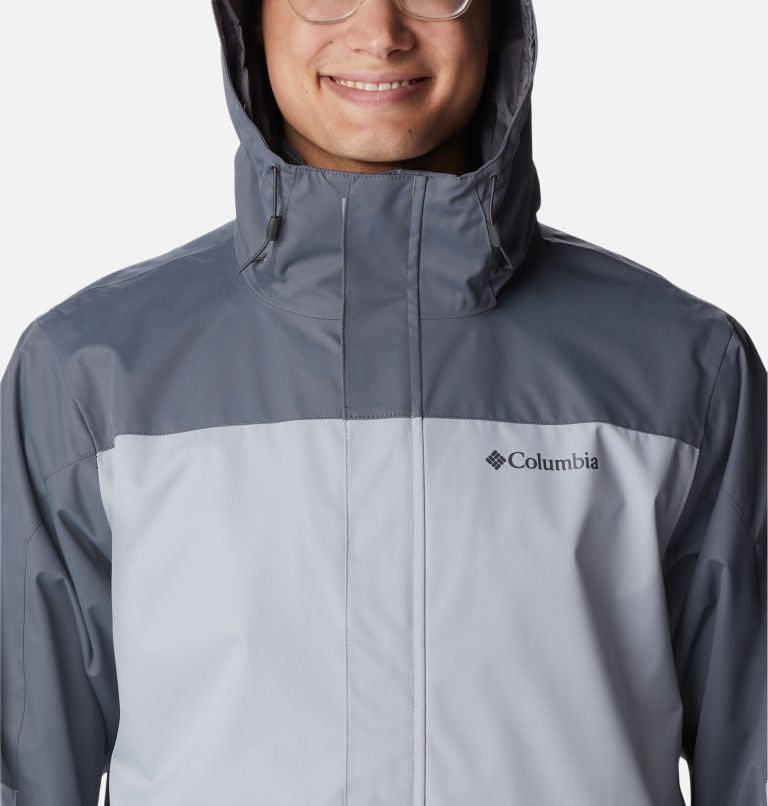 Men's Hikebound Interchange Jacket, Color: Columbia Grey, City Grey, image 4