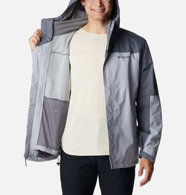 Thumbnail: Men's Hikebound Interchange Jacket, Color: Columbia Grey, City Grey, image 6