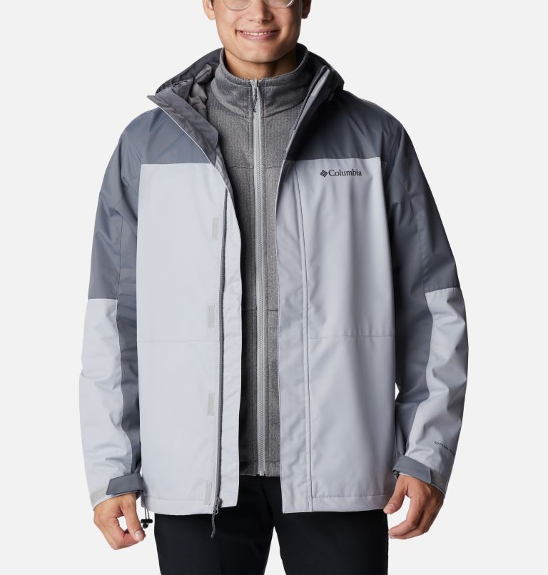 Thumbnail: Men's Hikebound Interchange Jacket, Color: Columbia Grey, City Grey, image 10