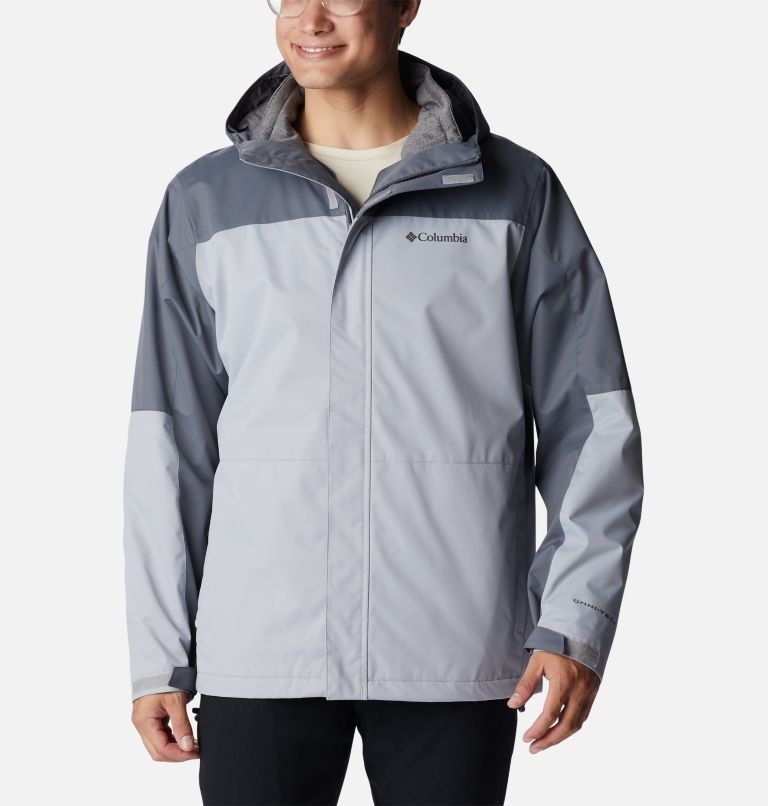 Men's Hikebound Interchange Jacket, Color: Columbia Grey, City Grey, image 1