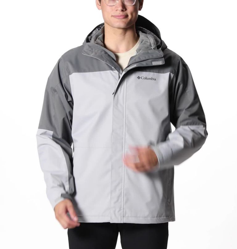 Men's Hikebound Interchange Jacket, Color: Columbia Grey, City Grey