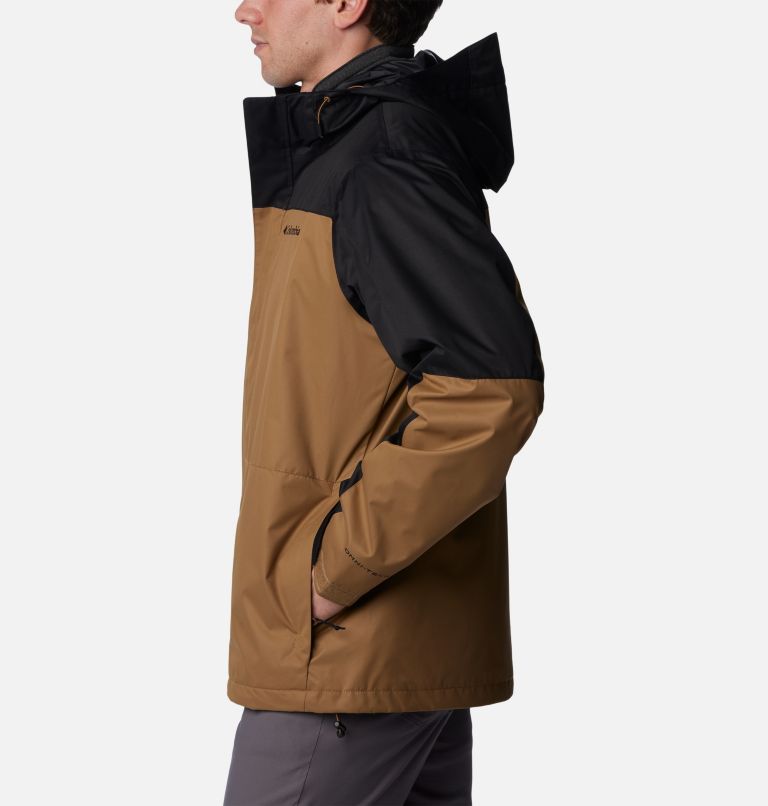 Men's Hikebound Interchange Jacket, Color: Delta, Black, image 3