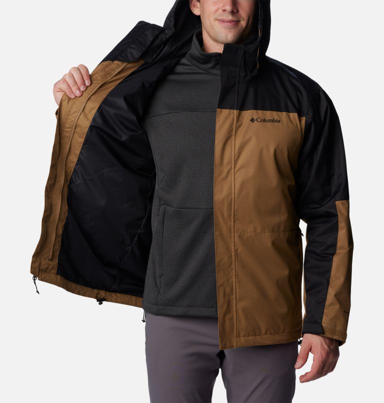 Men's Hikebound Interchange Jacket, Color: Delta, Black, image 5