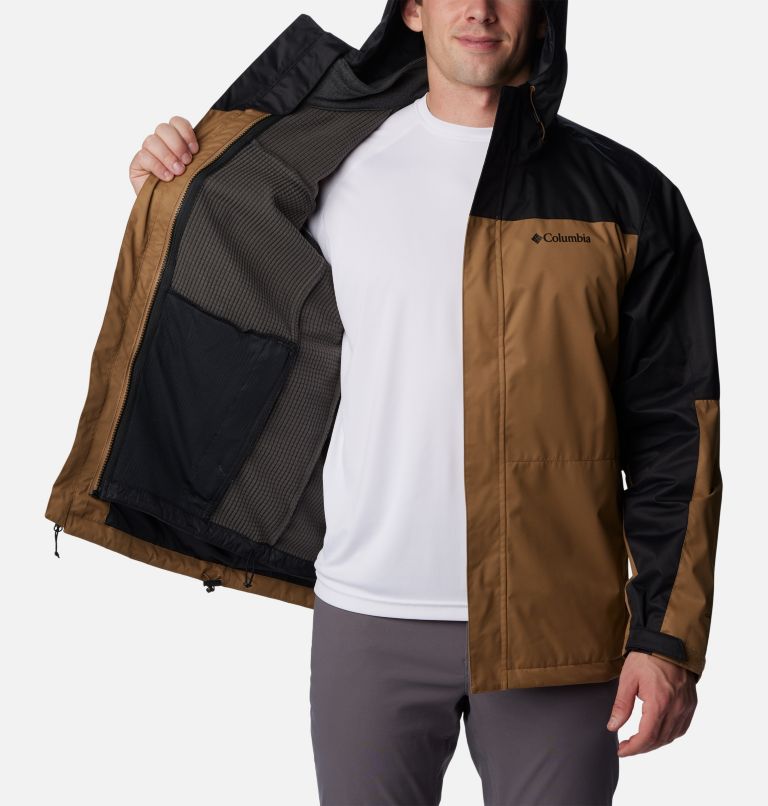 Men's Hikebound Interchange Jacket, Color: Delta, Black, image 6