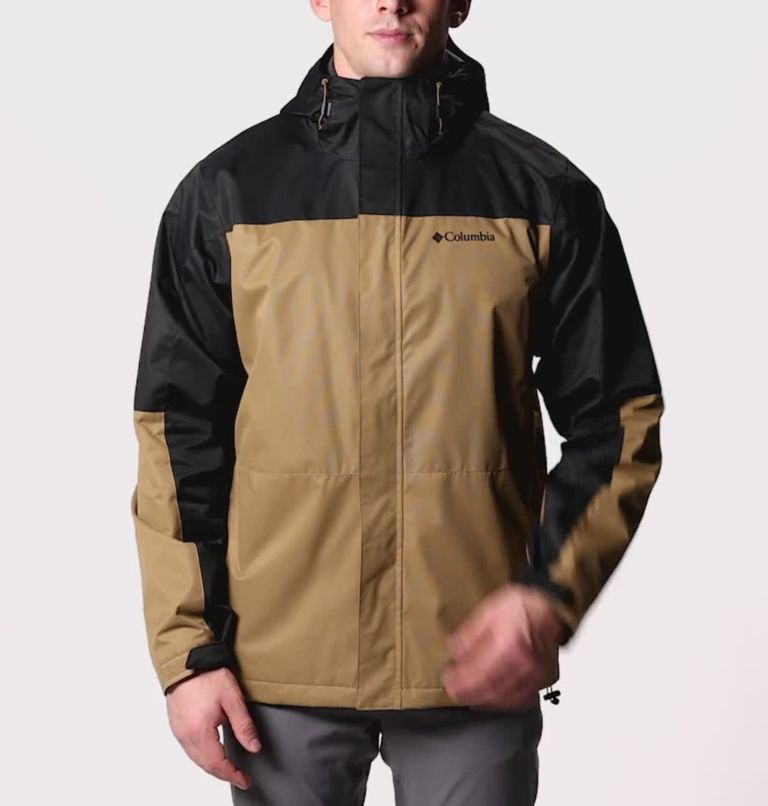 Men's Hikebound Interchange Jacket, Color: Delta, Black