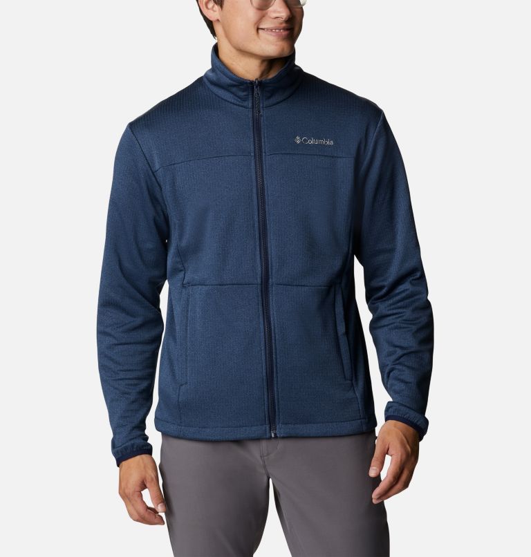 Thumbnail: Men's Hikebound Interchange Jacket, Color: Dark Mountain, Collegiate Navy, image 8