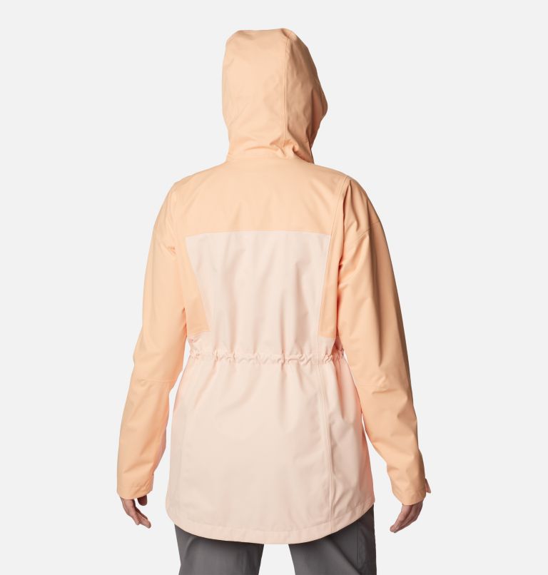 Thumbnail: Hikebound Long Jacket | 890 | L, Color: Peach Blossom, Peach, image 2