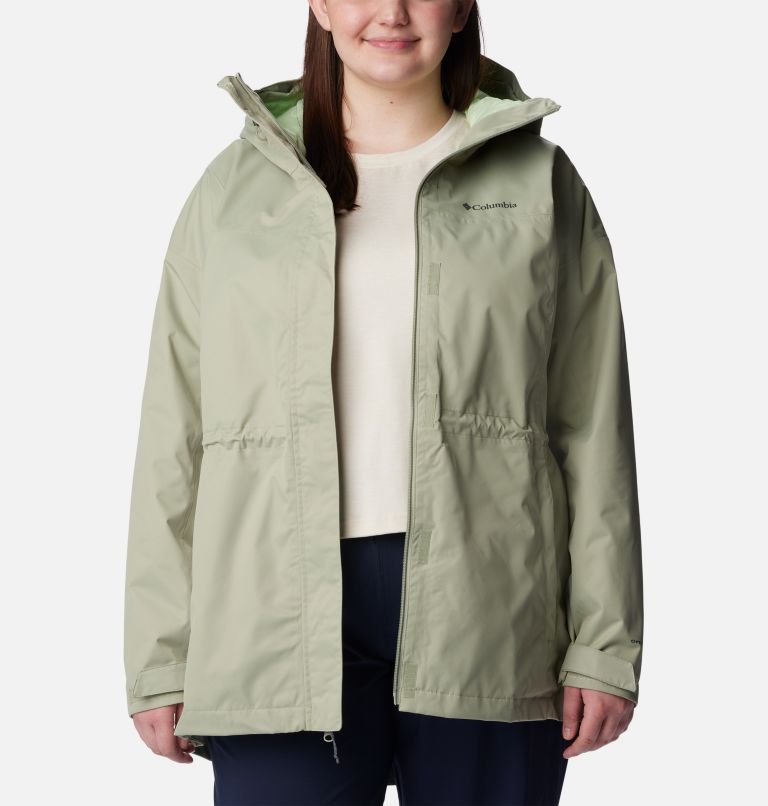 Women's Hikebound Long Jacket - Plus Size, Color: Safari, image 6
