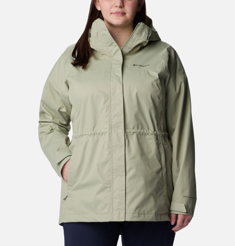 Women's Hikebound Long Jacket - Plus Size, Color: Safari, image 1