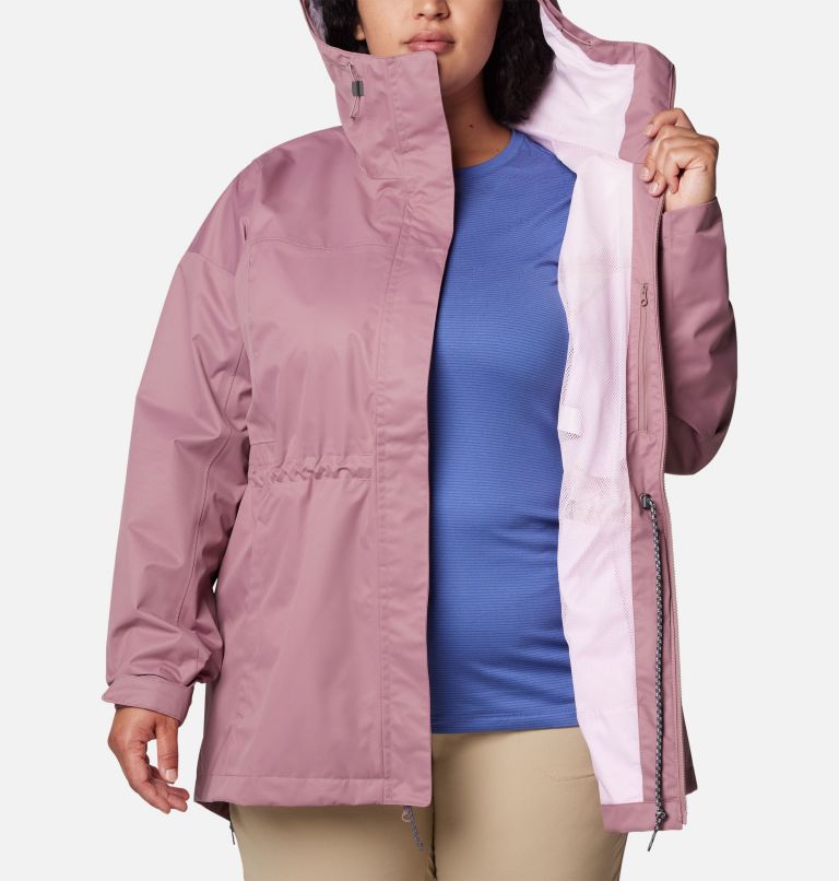 Manteau long Hikebound Femme - Grandes tailles, Color: Fig, image 5