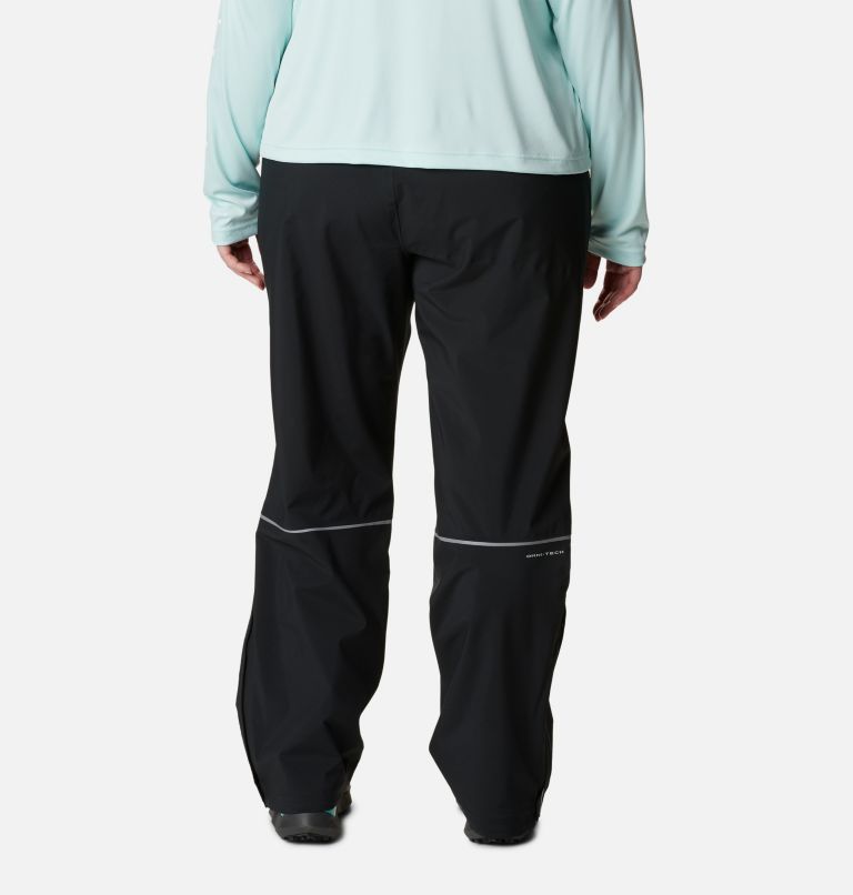 Thumbnail: Pantalon de pluie Hazy Trail Femme - Grandes tailles, Color: Black, image 2