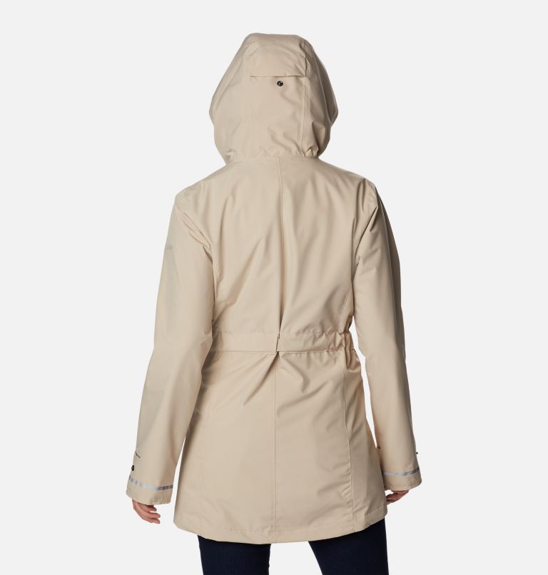 Thumbnail: Women's Here and There II Rain Trench, Color: Ancient Fossil, image 2