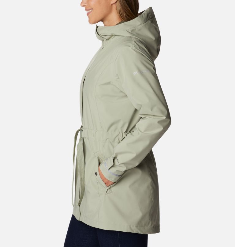 Thumbnail: Women's Here And There Trench II Jacket, Color: Safari, image 3