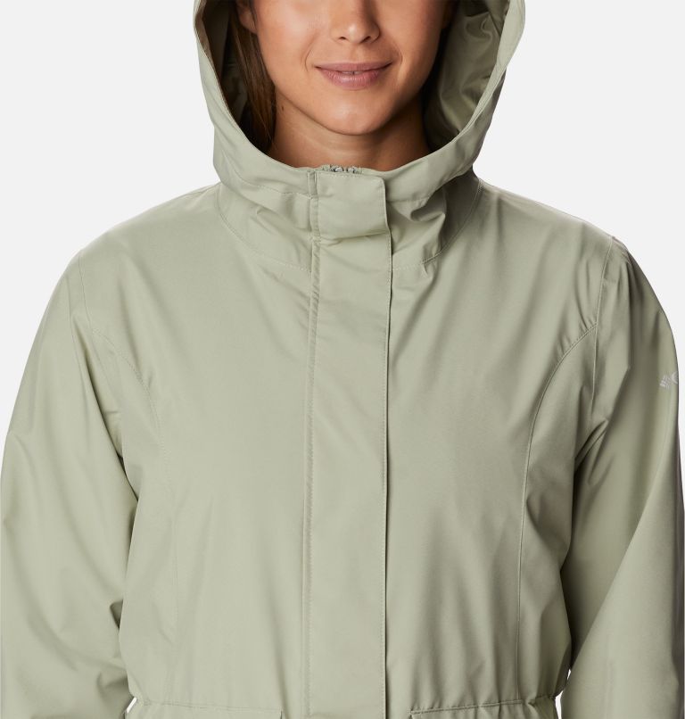 Women's Here And There Trench II Jacket, Color: Safari, image 4