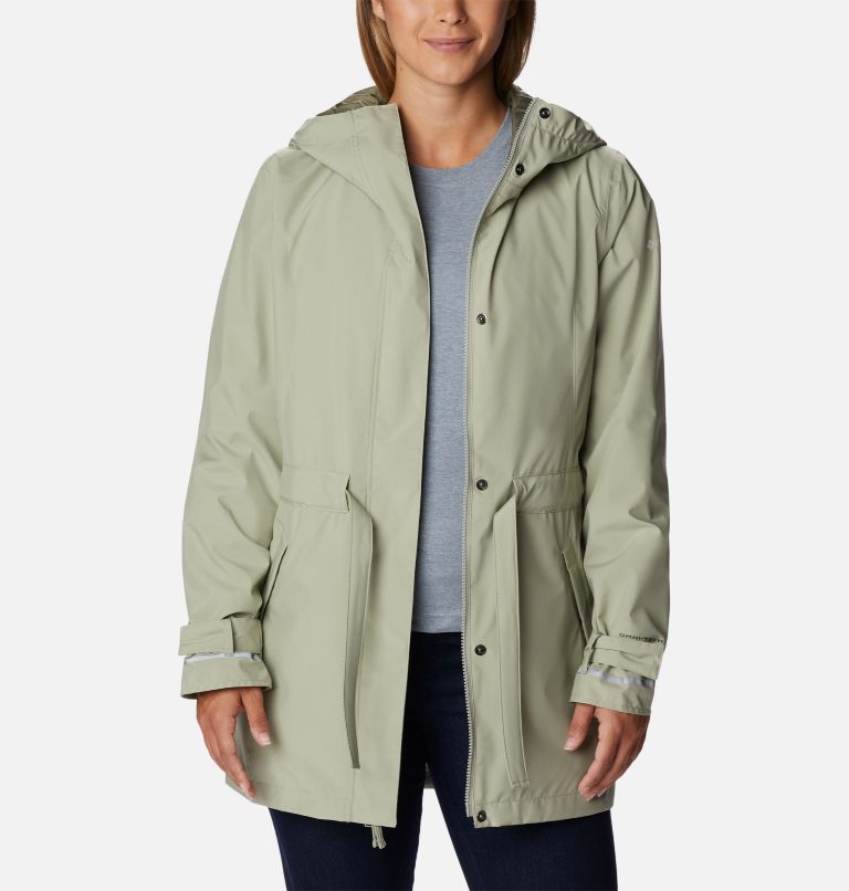 Women's Here And There Trench II Jacket, Color: Safari, image 6