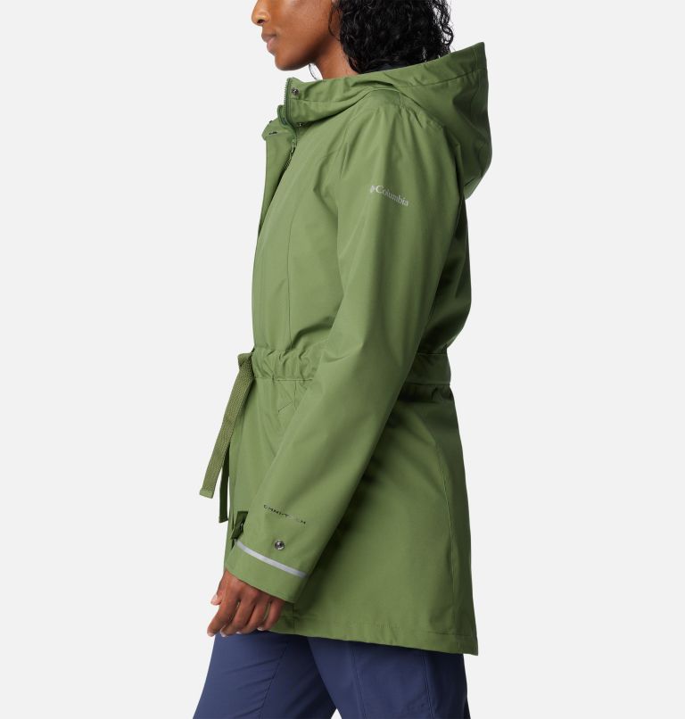 Columbia women's here and there long store rain jacket