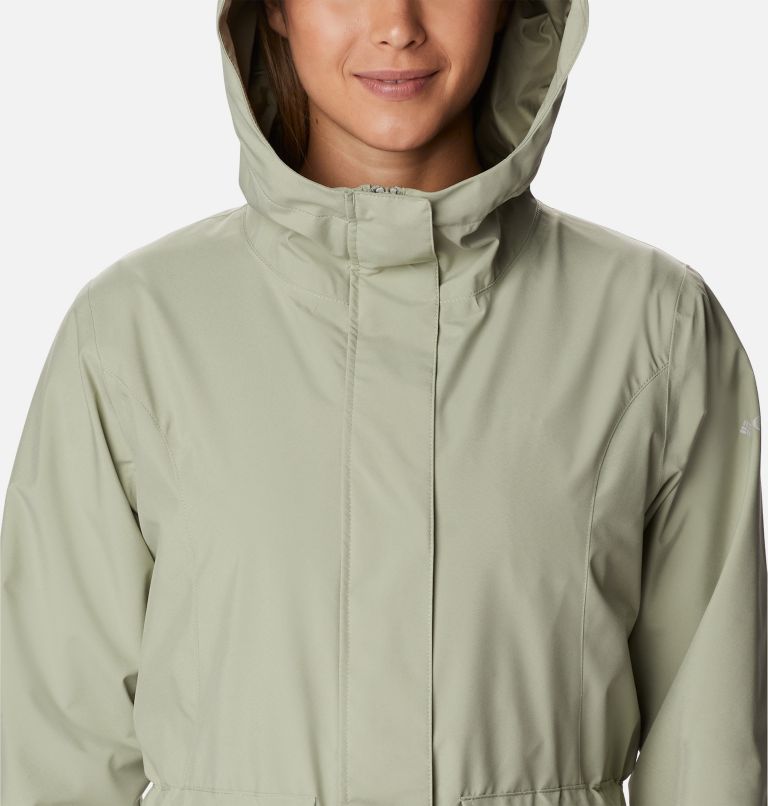 Thumbnail: Women's Here and There II Waterproof Trench, Color: Safari, image 4