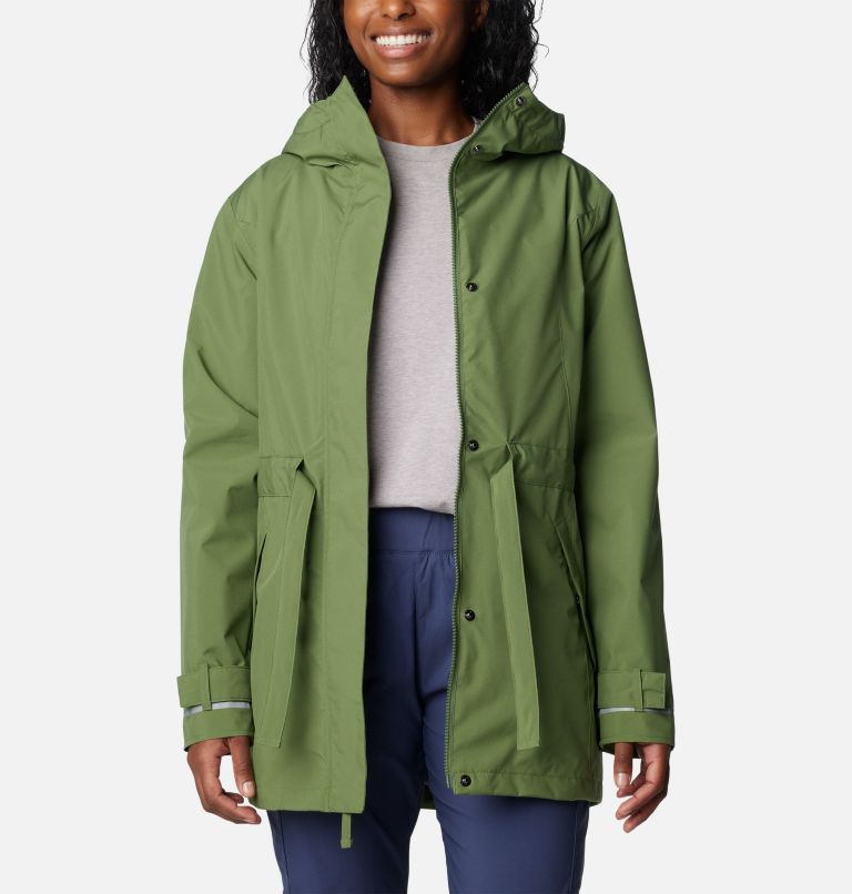 Gabardina impermeable Here and There II para mujer, Color: Canteen, image 6