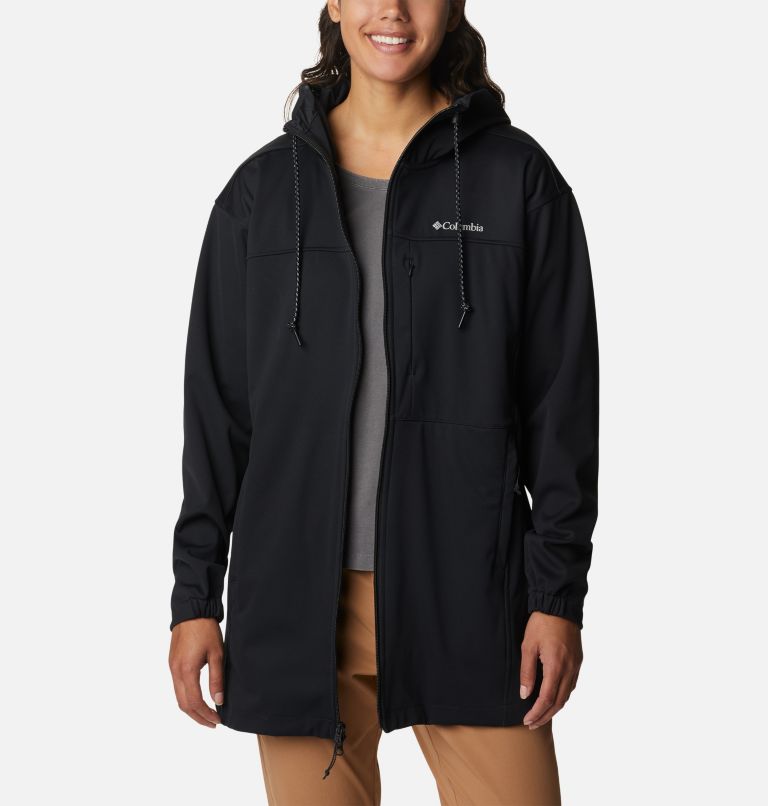 Columbia pine shop orchard hooded softshell