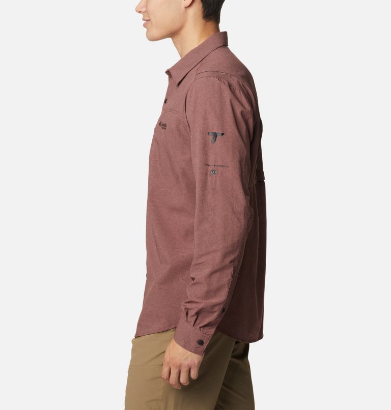 M Titan Pass 2.0 Irico LS Shirt | 640 | XS, Color: Light Raisin, image 3