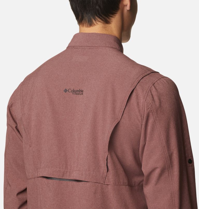 M Titan Pass 2.0 Irico LS Shirt | 640 | XS, Color: Light Raisin, image 5