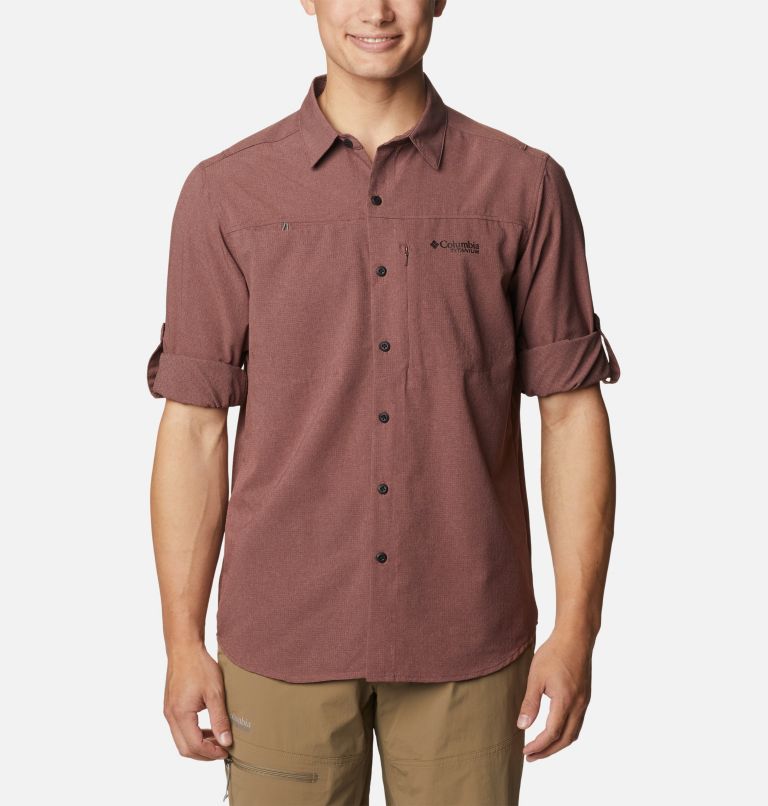 M Titan Pass 2.0 Irico LS Shirt | 640 | XS, Color: Light Raisin, image 8