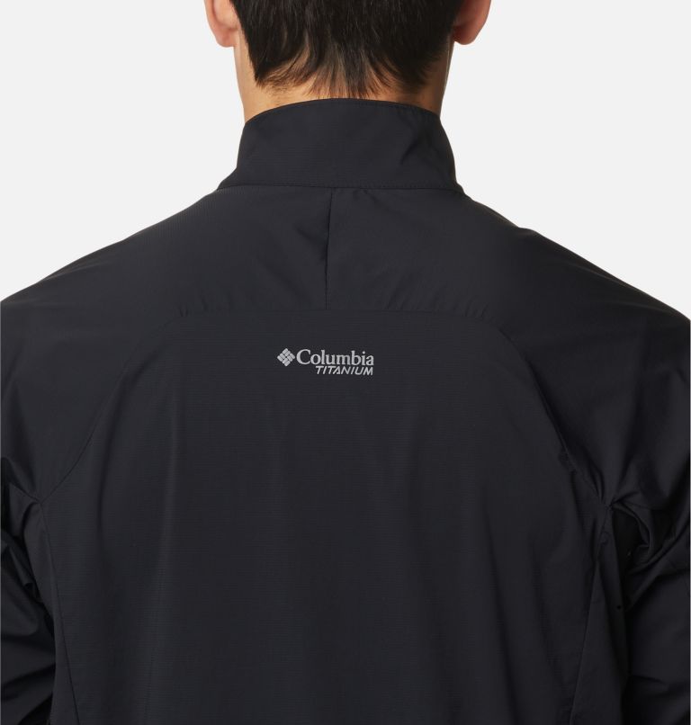 Men's Titan Pass Lightweight Half Zip Pullover, Color: Black, image 5