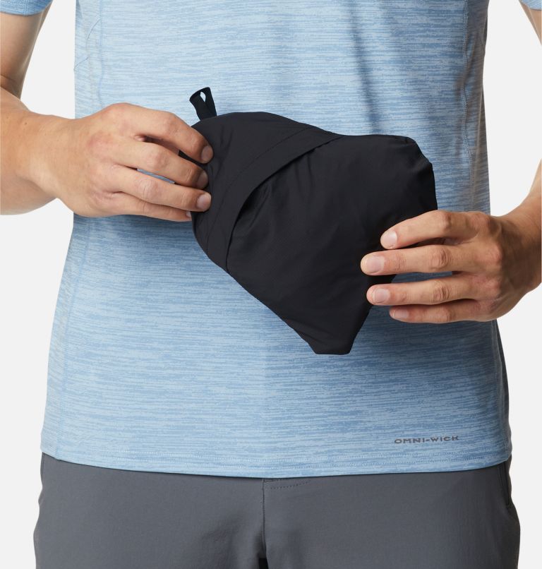 Thumbnail: Men's Titan Pass Lightweight Half Zip Pullover, Color: Black, image 6