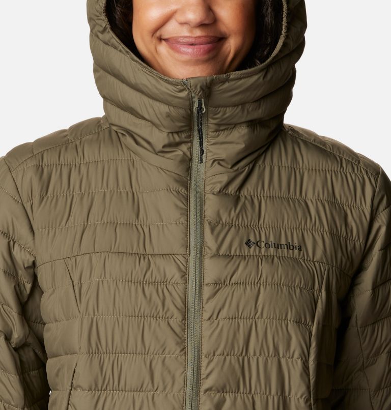 Thumbnail: Women's Silver Falls Hooded Jacket, Color: Stone Green, image 4