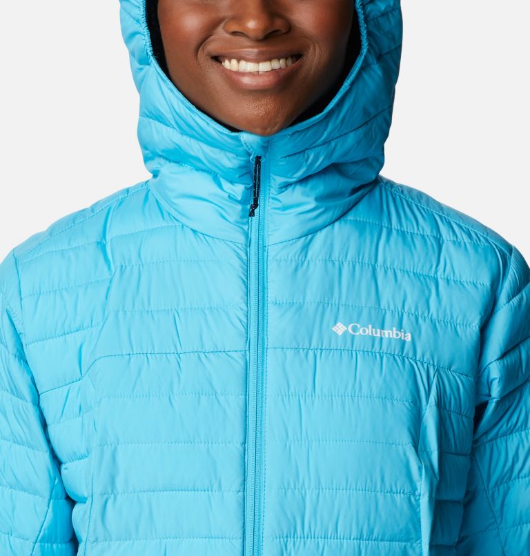 Women's Silver Falls Hooded Jacket, Color: Atoll, image 4
