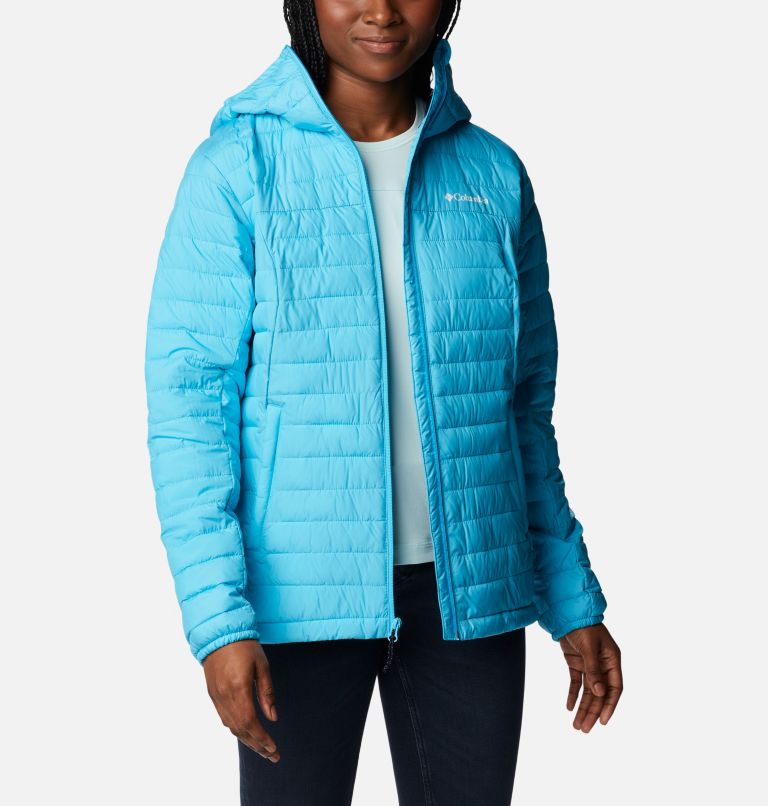 Women's Silver Falls Hooded Jacket, Color: Atoll, image 7