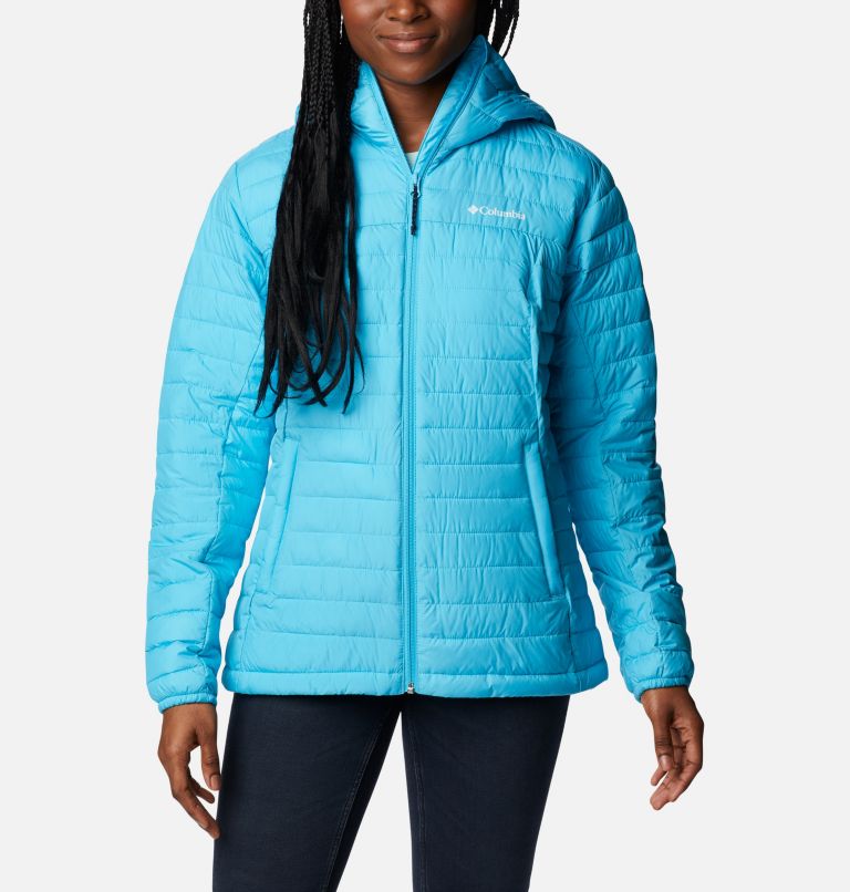 Women's Silver Falls Hooded Jacket, Color: Atoll, image 1