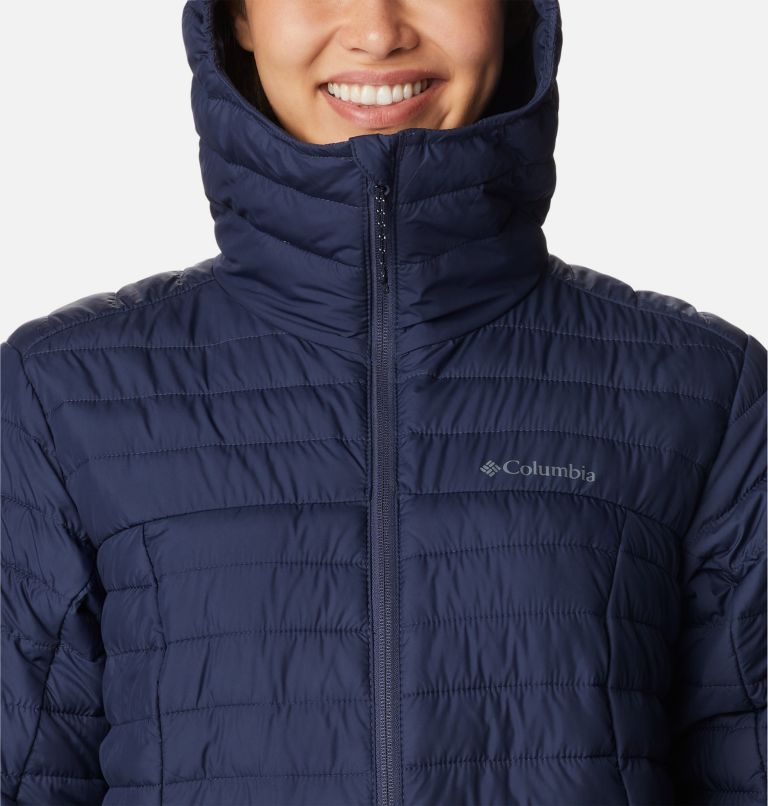 Women's Silver Falls Hooded Jacket, Color: Nocturnal, image 4