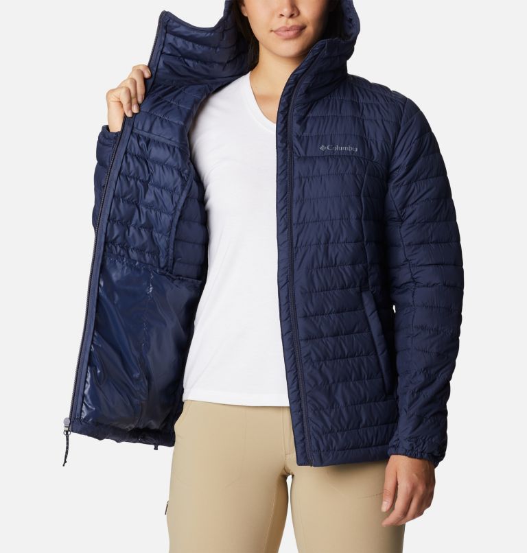 Women's Silver Falls Hooded Jacket, Color: Nocturnal, image 5