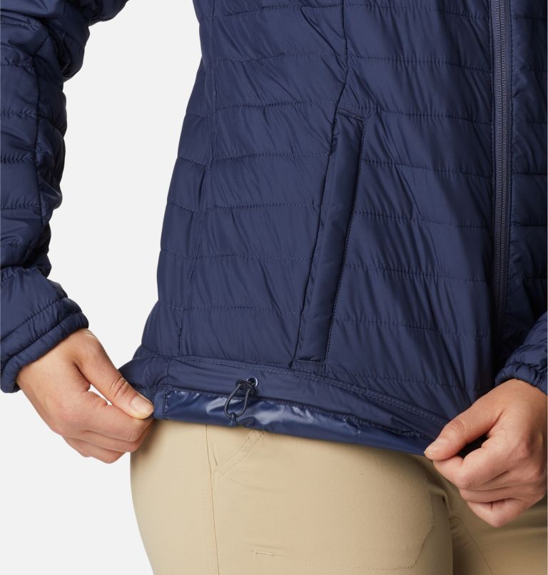 Women's Silver Falls Hooded Jacket, Color: Nocturnal, image 6