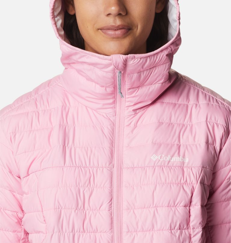Women's Silver Falls Hooded Jacket, Color: Wild Rose, image 4