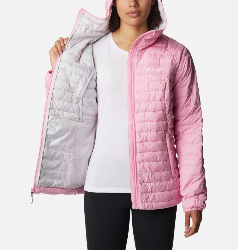Women's Silver Falls Hooded Jacket, Color: Wild Rose, image 5