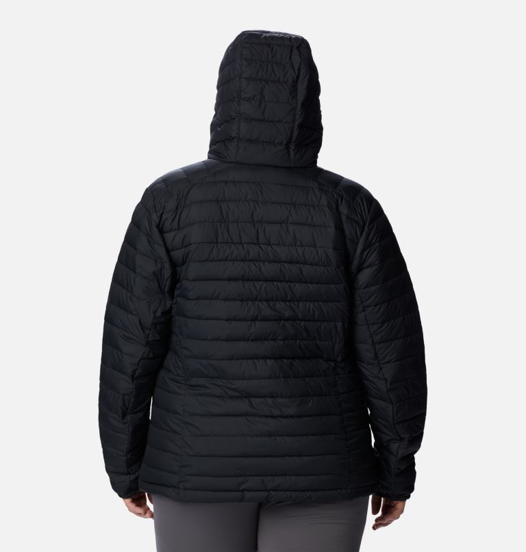 Women's Silver Falls Hooded Jacket - Plus Size, Color: Black, image 2