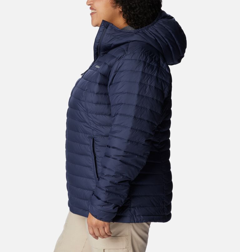 Women's Silver Falls Hooded Jacket - Plus Size, Color: Nocturnal, image 3