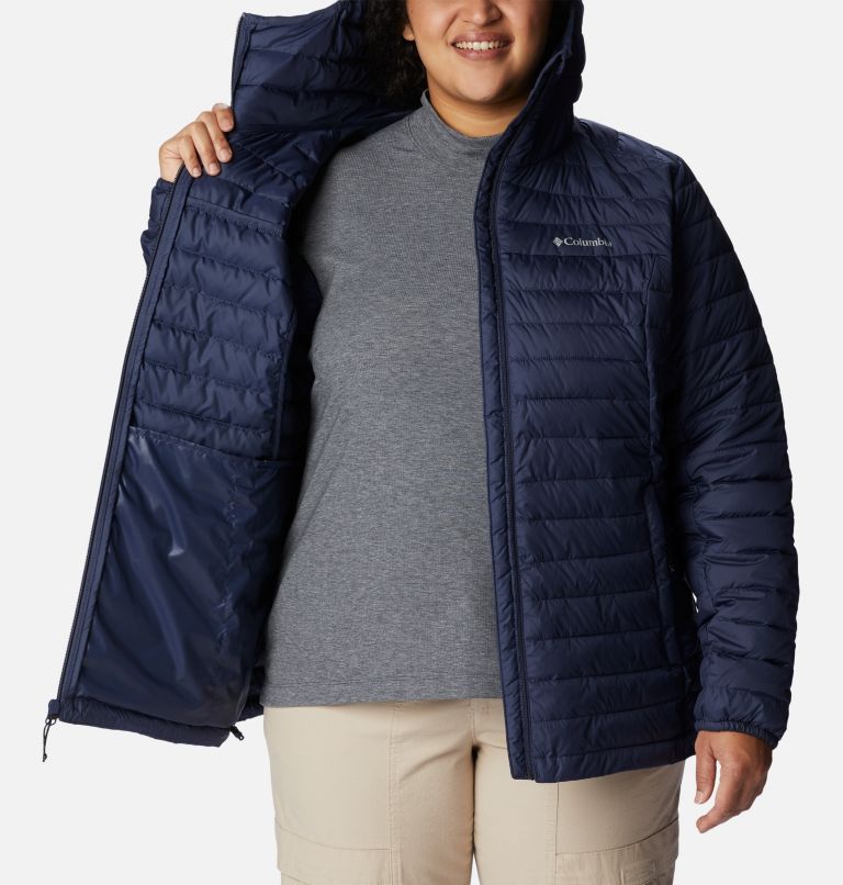 Women's Silver Falls Hooded Jacket - Plus Size, Color: Nocturnal, image 5