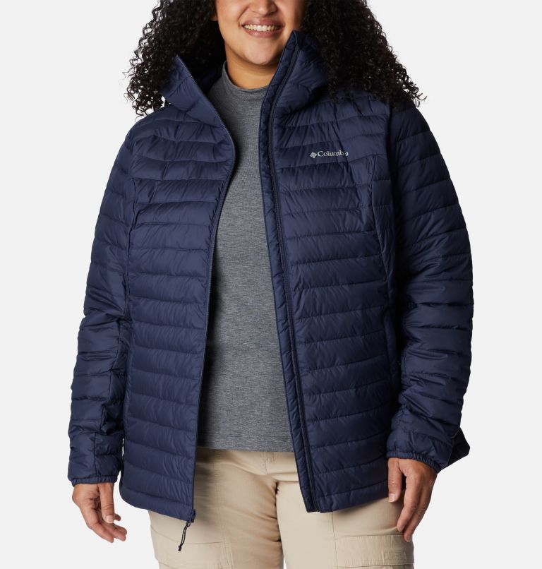 Thumbnail: Women's Silver Falls Hooded Jacket - Plus Size, Color: Nocturnal, image 7