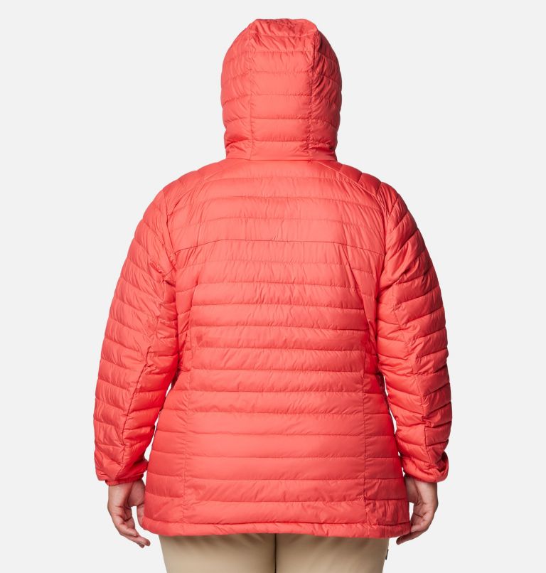 Women's Silver Falls Hooded Jacket - Plus Size, Color: Juicy, image 2