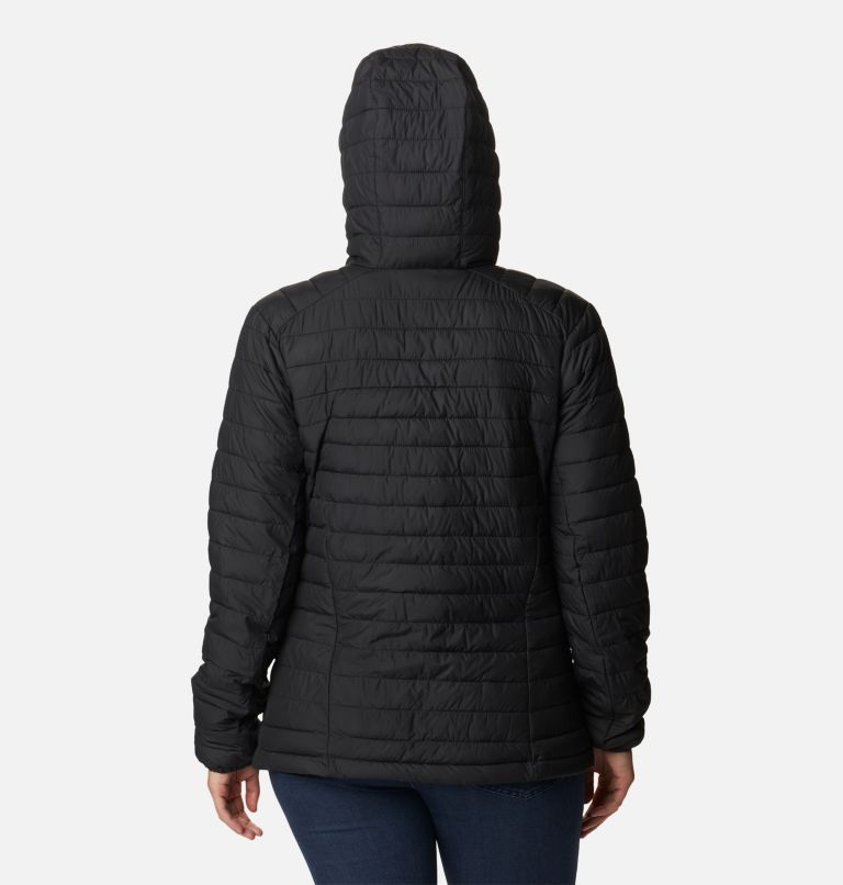 Thumbnail: Women's Silver Falls Hooded Insulated Jacket, Color: Black, image 2