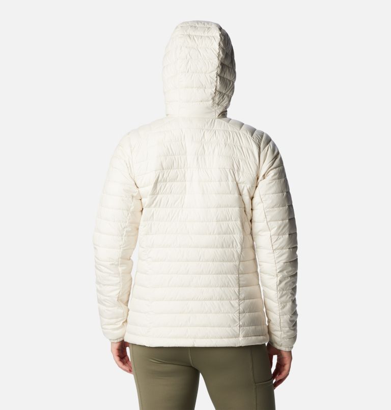 Women's Silver Falls Hooded Insulated Jacket, Color: Chalk, image 2